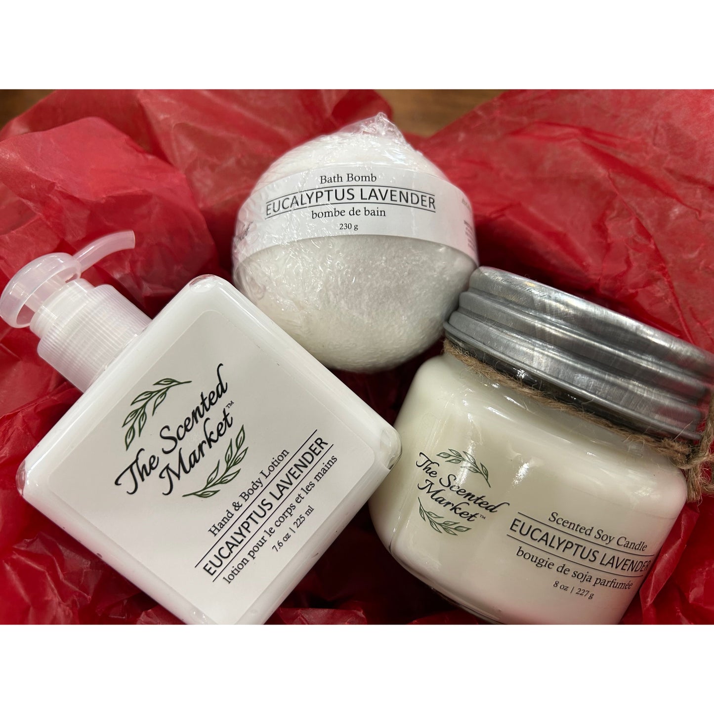 The Holiday Glow Basket