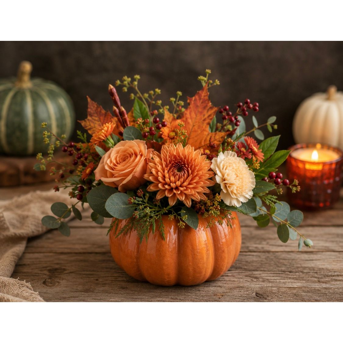Pumpkin Floral Workshop