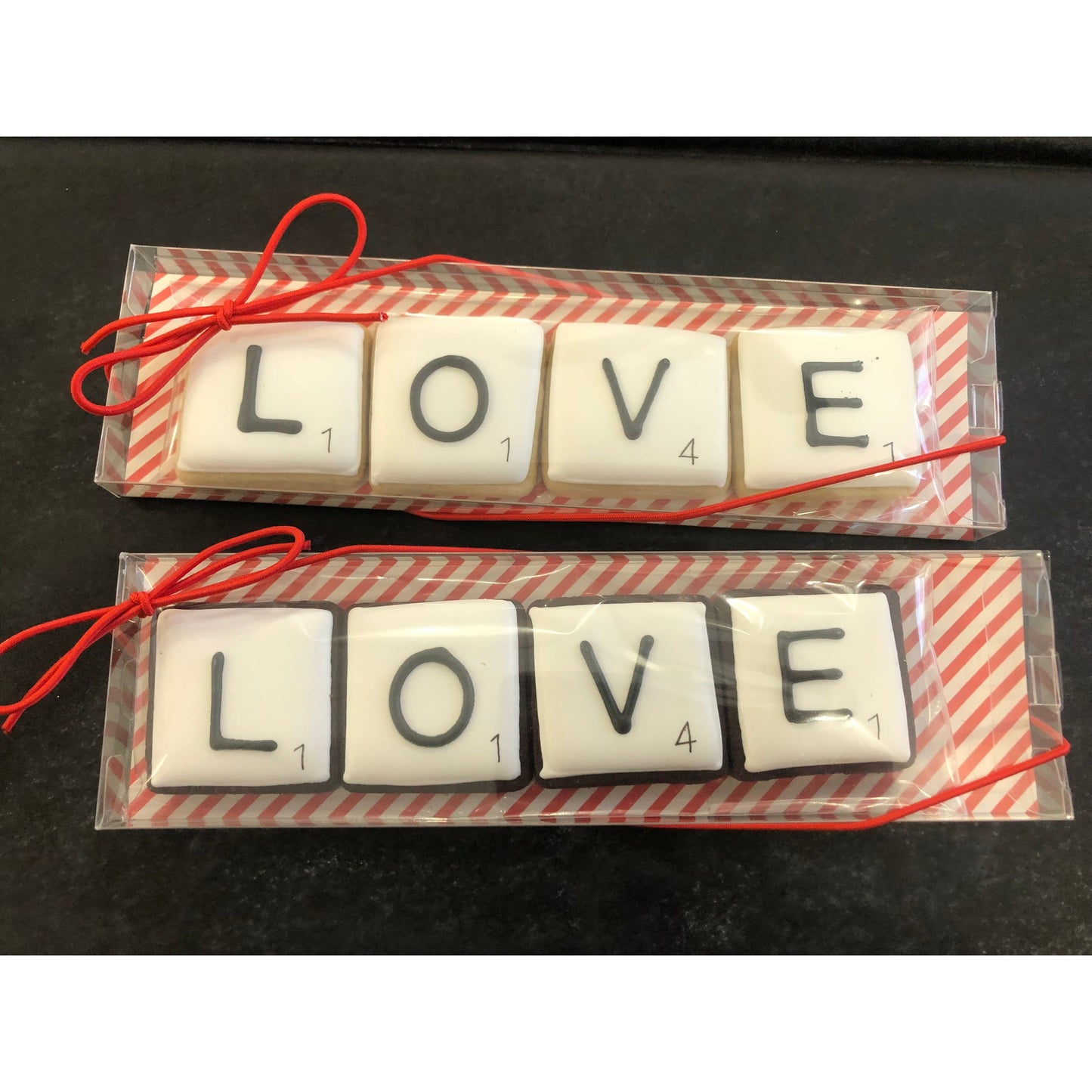 Cookies  LOVE-4 Letter Scrabble