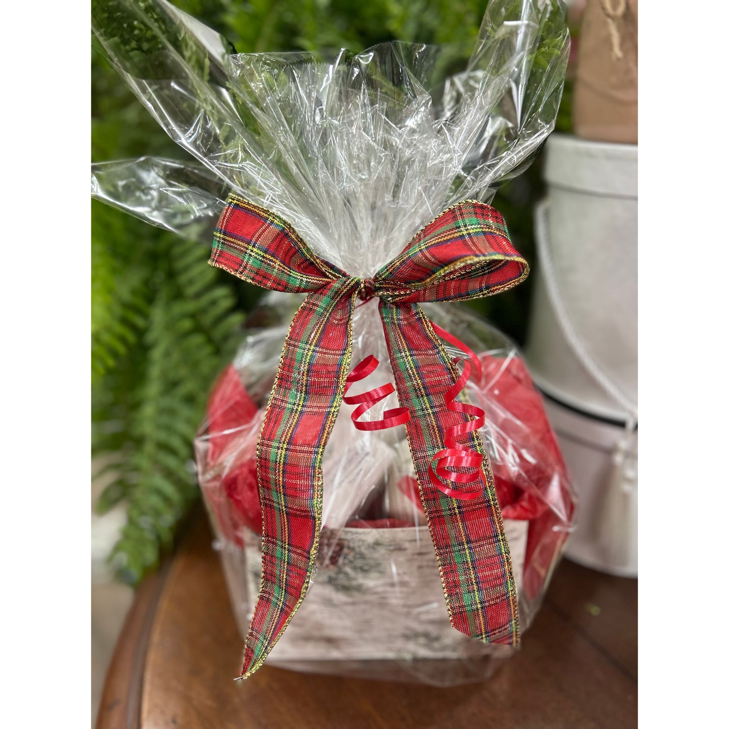 The Holiday Glow Basket