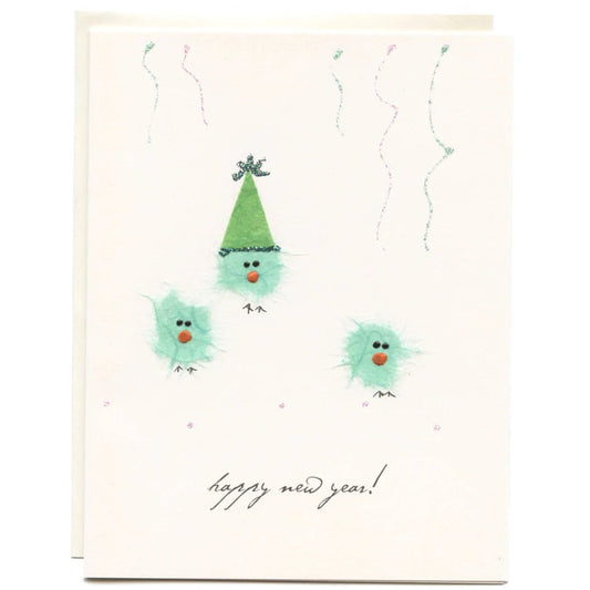 Greeting Card- Happy New Year! Blank Card